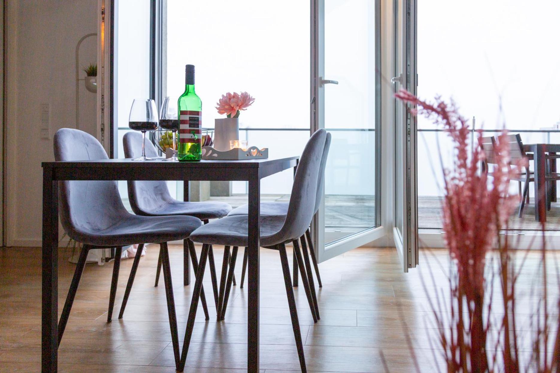 Micasa Ol - Modernes Penthouse - Stellplatz - Kueche - Wlan - Dachterrasse Apartman Oldenburg Kültér fotó